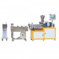 填充料母粒 回收料混合造粒機(jī) 雙螺桿擠出水拉條造粒線 點(diǎn)擊查看詳細(xì)說明